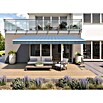 Solid Elements Gelenkarmmarkise 320916 (Blau/Schwarz, Breite: 4 m, Ausfall: 3,5 m) | BAUHAUS