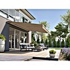 Solid Elements Gelenkarmmarkise 320715 (Beige/Braun, Breite: 4 m, Ausfall: 2,5 m) | BAUHAUS