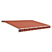 Solid Elements Gelenkarmmarkise 0744 (Orange/Braun, Breite: 5 m, Ausfall: 2 m) | BAUHAUS