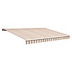 Solid Elements Gelenkarmmarkise 6171 (Braun/Beige, Breite: 5 m, Ausfall: 4 m) | BAUHAUS