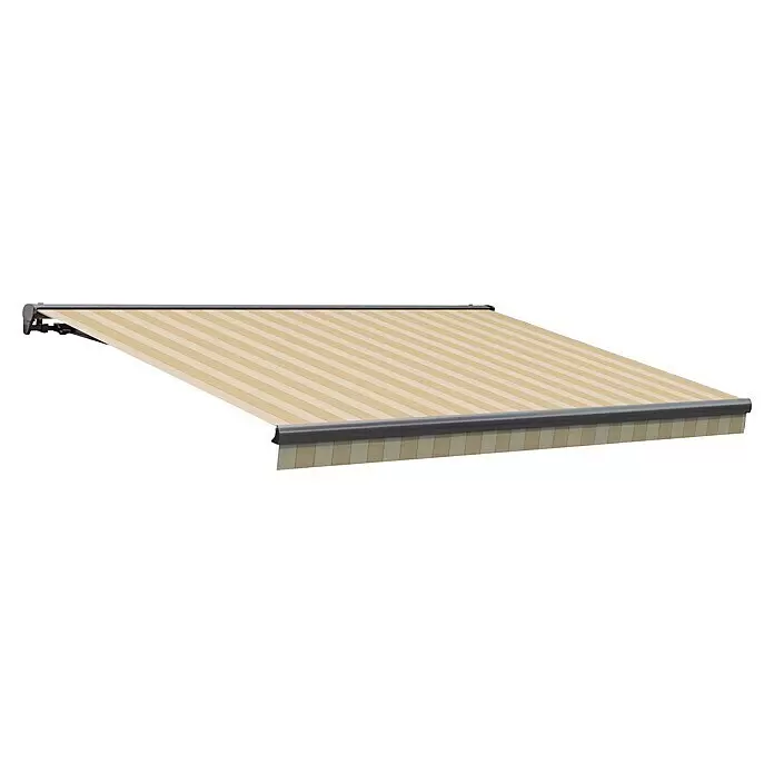 Solid Elements Teilhülsenmarkise 2238Hellbeige/Beige, Breite: 6 m, Ausfall: 2 m