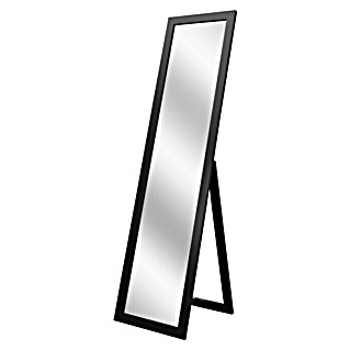 Standspiegel Sicilia (37 x 142 cm, Schwarz, Glas)