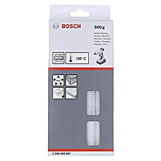 Bosch Klebepatronen Niedrigtemperatur (Transparent, 26 Stk., Durchmesser Klebepatrone: 11 mm)