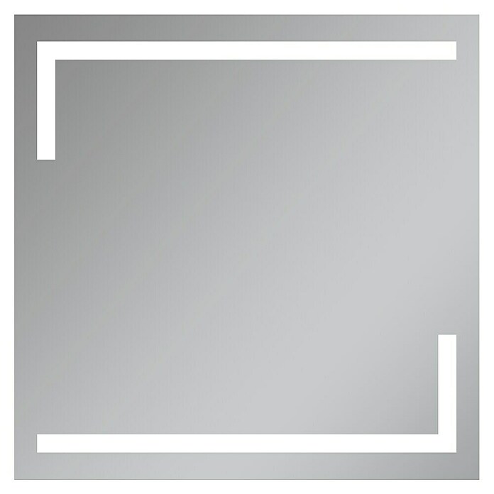 Camargue Espejo con luz LED Onix (80 x 80 cm) | BAUHAUS
