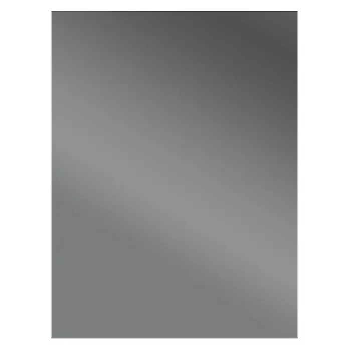 Camargue Espejo con luz Khan - 60 x 80 cm - Elegante imagen cuadrada con un suave degradado de gris claro a oscuro, ideal para diseños modernos o como fondo sutil.