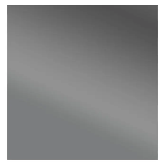 Camargue Espejo con luz Khan - 80 x 80 cm - Elegante producto gris con un degradado suave, ideal para diseños minimalistas.