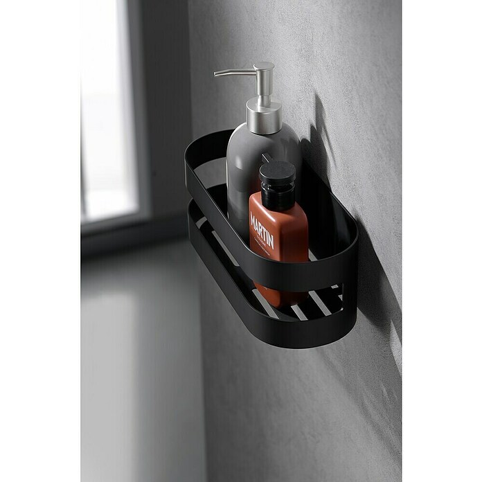 Imex Cesta de baño Nirmala (L x An x Al: 10,4 x 25 x 9 cm, Negro) | BAUHAUS