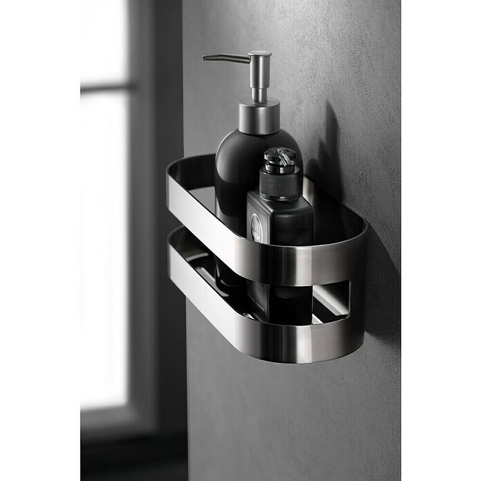 Imex Cesta de baño Nirmala (L x An x Al: 10,4 x 25 x 9 cm, Níquel) | BAUHAUS