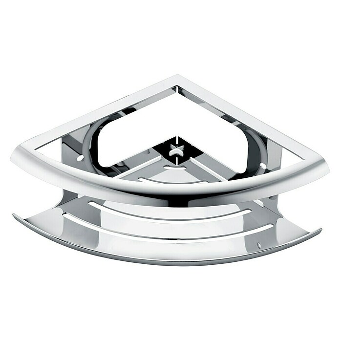 Imex Cesta de baño angular Dhanu (L x An x Al: 20 x 20 x 9 cm, Cromo) | BAUHAUS