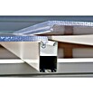 Solid Elements Terrassenüberdachung Martina (Tiefe: 4 m, B x H: 6,06 x 2,1 m, Verkehrsweiß)