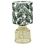 Idp Lampshades Lámpara de sobremesa Miley (40 W, L x An x Al: 17 x 17 x 33 cm, Natural, Verde, E27) | BAUHAUS