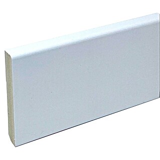 Rufete Rodapié WPC antihumedad (224 cm x 12 mm x 90 mm, MDF/WPC)