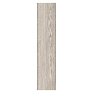 Suelo de vinilo SPC Ivory White (1.220 x 184 x 5 mm, Efecto madera)