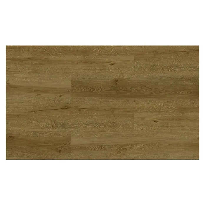 Allure Suelo vinílico SPC Amsterdam Natural - 1.220 x 226 x 5,2 mm, Marrón, Resistente al agua - Primer plano de paneles de suelo laminado marrón claro que muestran el grano y la textura de la madera, ideales para interiores modernos.