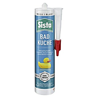 Sista Silikon Bad & Küche (Weiß, 280 ml)