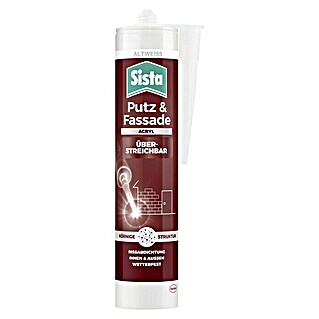 Sista Acryl Putz & Fassade (Altweiß, 280 ml)