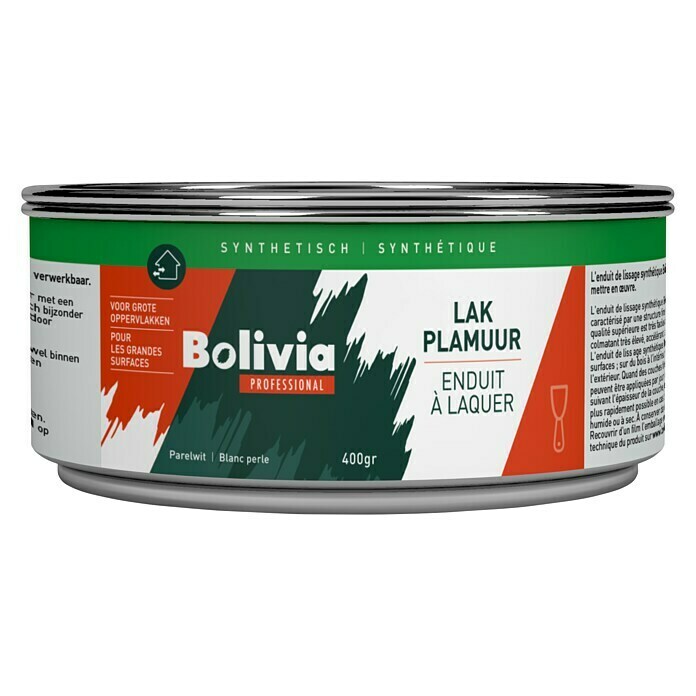 Bolivia Professional Lakplamuur Synthetisch blik (Parelwit, 400 g) | BAUHAUS
