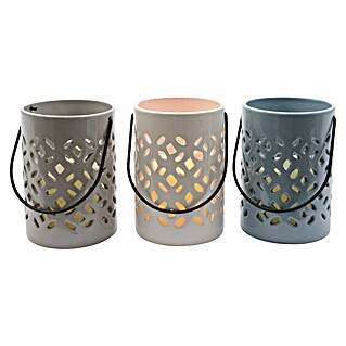 Portavelas LED (Colores surtidos, Altura: 14,5 cm)