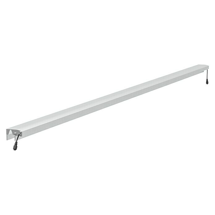 LyghtUp Zaunbeleuchtung (Länge: 173,3 cm, Silber, Passend für: WPC- und Aluminium-Steckzäune) | BAUHAUS