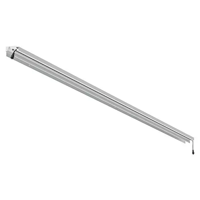 LyghtUp Zaunbeleuchtung - Länge: 173,3 cm, Silber, Passend für: WPC- und Aluminium-Steckzäune - Lange silberne LED-Lichtleiste mit integrierten Stromkabeln, konzipiert für lineare Beleuchtung.