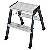 Krause Doppel-Klapptritt Treppy (Anzahl Tritte: 4 Stk., Arbeitshöhe: 2,45 m, Belastbarkeit: 150 kg, Aluminium) | BAUHAUS