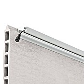 LyghtUp Zaunbeleuchtung Starter-Set (Länge: 173,3 cm, Silber, Passend für: WPC- und Aluminium-Steckzäune, 7 -tlg.) | BAUHAUS