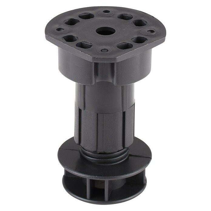 Walteco Postolje za namještaj  (D x Š x V: 5,5 x 5,5 x 12 cm, Plastika, Podesivost: 8 cm - 12 cm) | BAUHAUS