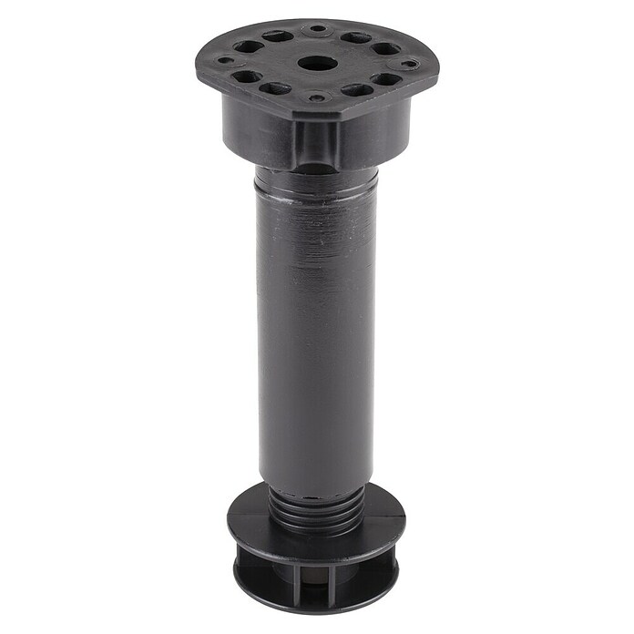 Walteco Postolje za namještaj  (D x Š x V: 5,5 x 5,5 x 17 cm, Ø x V: 5,5 x 17 cm, Nosivost: 200 kg, Plastika) | BAUHAUS