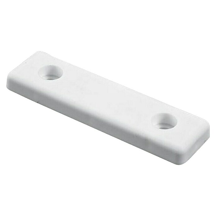 Walteco Möbelgleiter (weiß, 8 Stk., 5 x 1,4 x 0,5 cm, Schrauben) | BAUHAUS