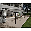 Solid Elements Marquesina adosada (Profundidad: 3 m, An x Al: 9,71 x 2,1 m, Gris antracita)