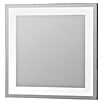 Camargue Stella LED-Lichtspiegel (60 x 60 cm, Stufenlose Lichttemperaturverstellung, Mit eckigen Kanten)