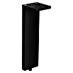 Walteco Möbelfuß Laila (L x B x H: 4 x 0,1 x 15 cm, Traglast: 100 kg, Aluminium, Schwarz) | BAUHAUS