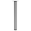 Walteco Teleskop-Möbelfuß (B x L: 3 x 3 cm, Durchmesser: 3 cm, Höhenverstellung: 30 cm - 50 cm, Traglast: 30 kg, Stahl, Grau) | BAUHAUS