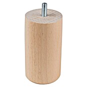 Walteco Möbelfuß (L x B x H: 5,5 x 5,5 x 10 cm, Ø x H: 5,5 x 10 cm, Traglast: 50 kg, Holz) | BAUHAUS