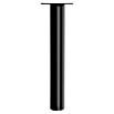 Walteco Teleskop-Möbelfuß (B x L: 3 x 3 cm, Durchmesser: 3 cm, Höhenverstellung: 21 cm - 35 cm, Traglast: 30 kg, Stahl, Schwarz) | BAUHAUS