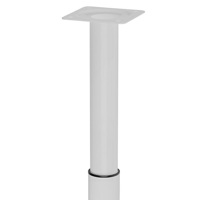 Möbelfuß-Set (L x B x H: 4 x 4 x 15 cm, Traglast: 150 kg, Kunststoff, 4  Stk., Weiß) | BAUHAUS
