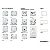 Siemens DELTA Viva Kreuzschalter SIE039666 (Polar Weiß, Glänzend, 10 A, Unterputz) | BAUHAUS