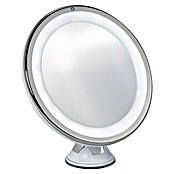 Venus Espejo de aumento Linda (Aumento: x 10, Con iluminación, Funciona con pilas, Redondeada)