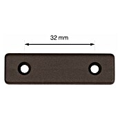 Walteco Nogica za namještaj  (Smeđa, 8 Kom., 5 x 1,4 x 0,5 cm, Vijci) | BAUHAUS