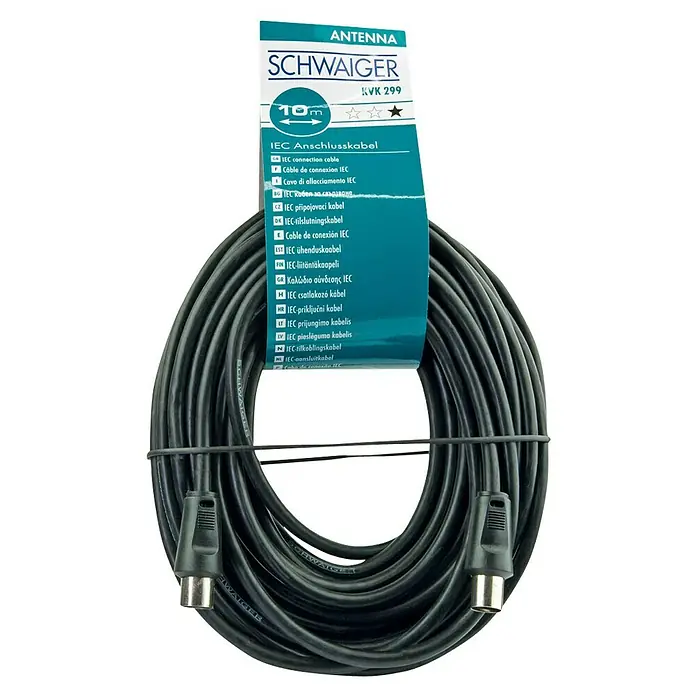 Câble D’Antenne Sommer Cable LLX 120 DB BK – 10 Mètres