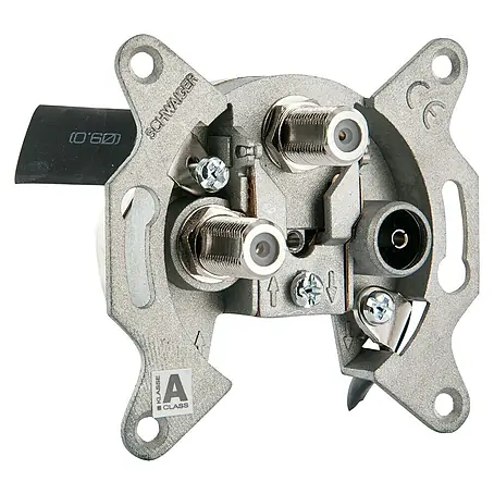Schwaiger  SAT-Antennendose TWIN Stichleitungsdose