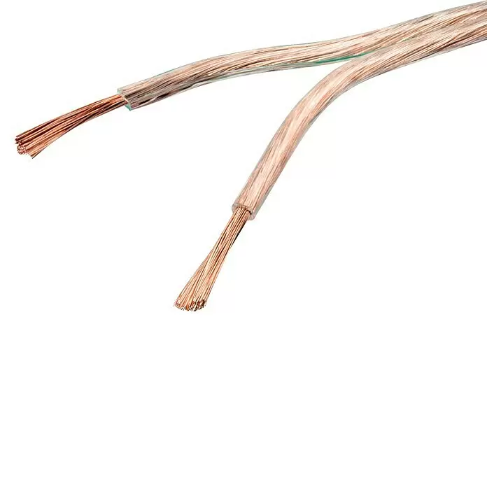 Schwaiger Lautsprecherleitung - Anzahl Adern: 2, 2,5 mm², 10 m, Transparent - Detailaufnahme