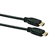 Schwaiger HDMI-Kabel (1,3 m, Geschirmt, Vergoldete Kontakte, Schwarz)