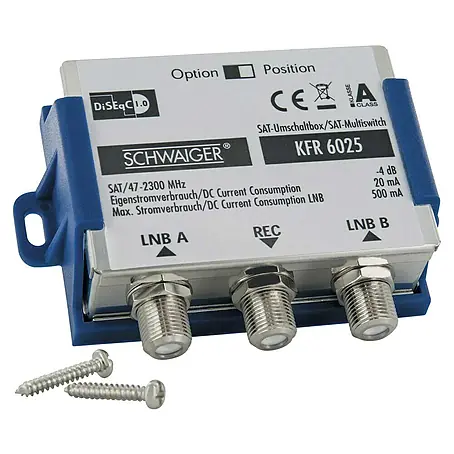 Schwaiger  SAT-Umschaltbox