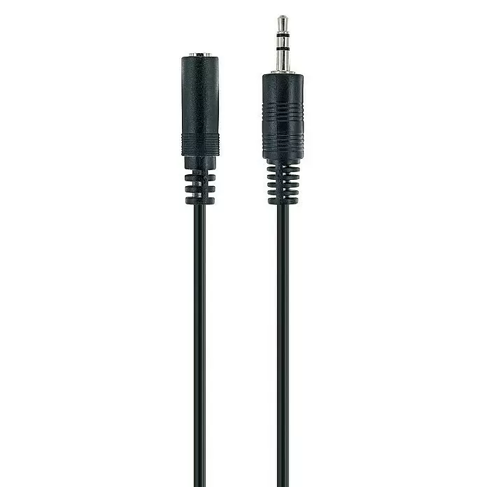 Schwaiger Audio-Verlängerungskabel - Klinkenstecker 3,5 mm, Länge: 1,5 m - Detailaufnahme