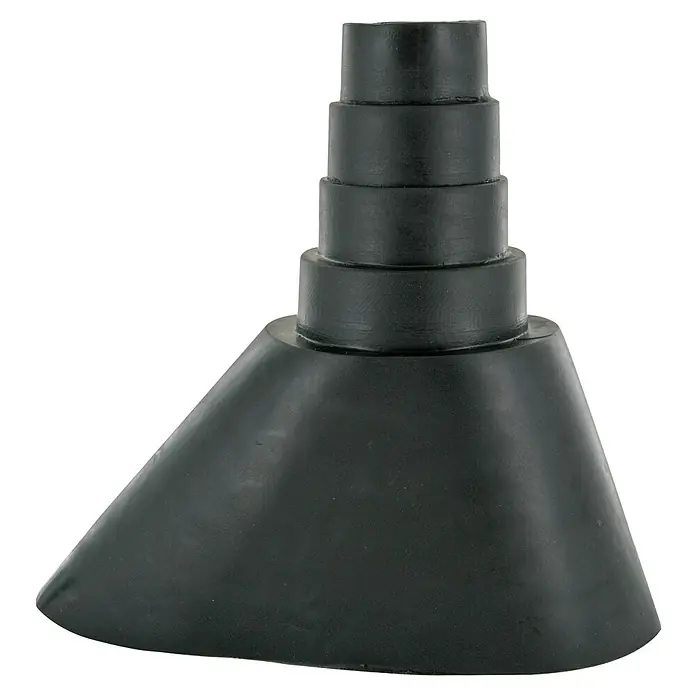 Schwaiger Manschette - Passend für: Rohre bis 60 mm Außendurchmesser - Schwarzer, stufenförmiger Reduzieradapter, ideal zur Verbindung von Staubsaugerschläuchen mit verschiedenen Durchmessern.