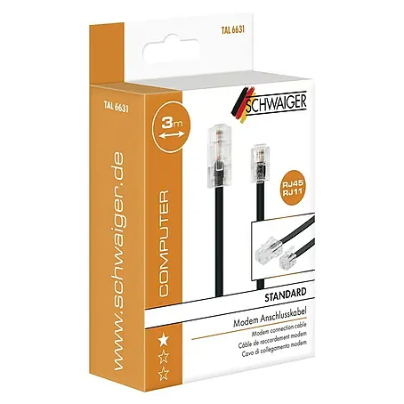 Schwaiger Anschlusskabel Modem