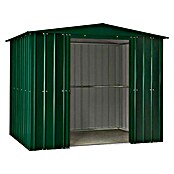 Clemens HobbyTec Gerätehaus (Grün, L x B: 2,45 x 2,45 m, Satteldach)