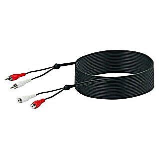 Schwaiger Cinch-Kabel (2 x Cinch-Kupplung, 2 x Cinch-Stecker, Länge: 10 m)