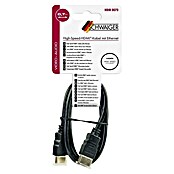 Schwaiger HDMI-kabel (70 cm, Zakriljeno, Pozlaćeni kontakti)